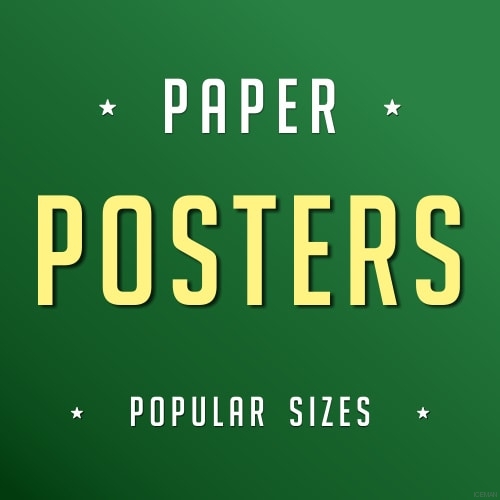 Same day Paper Posters